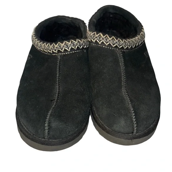 UGG Tasman 2 black leather Slipper/clogs - Picture 5 of 8